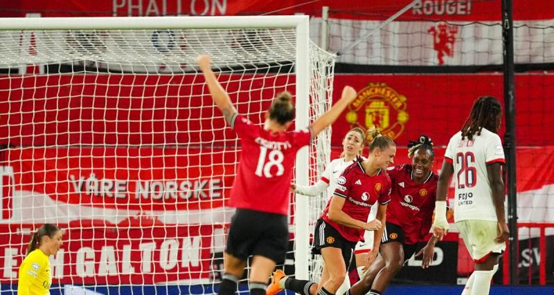  - Ligue des Champions (F) : vaincu à Manchester United, le PSG enchaîne une 3e défaite de rang