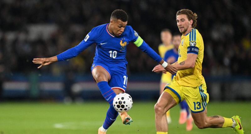  - Les Bleus butent sur l'Ukraine à la pause, mauvaise nouvelle pour Deschamps en vue de l'Azerbaïdjan