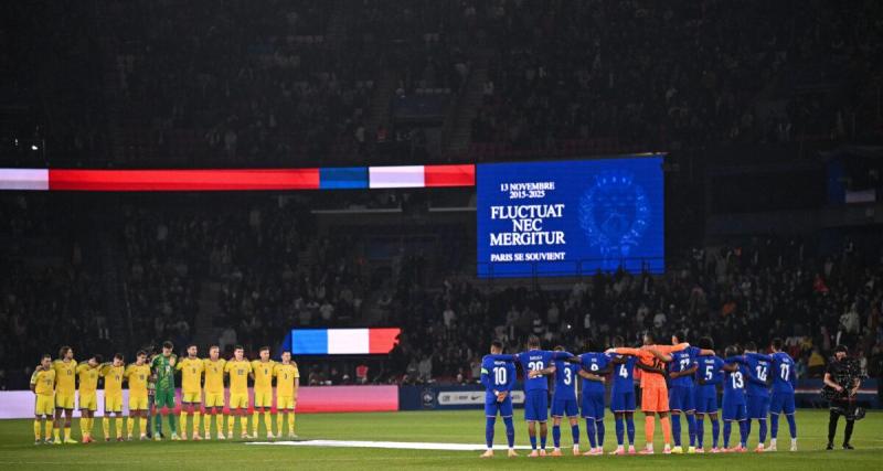  - France-Ukraine : le magnifique hommage du Parc des Princes aux victimes du 13 novembre