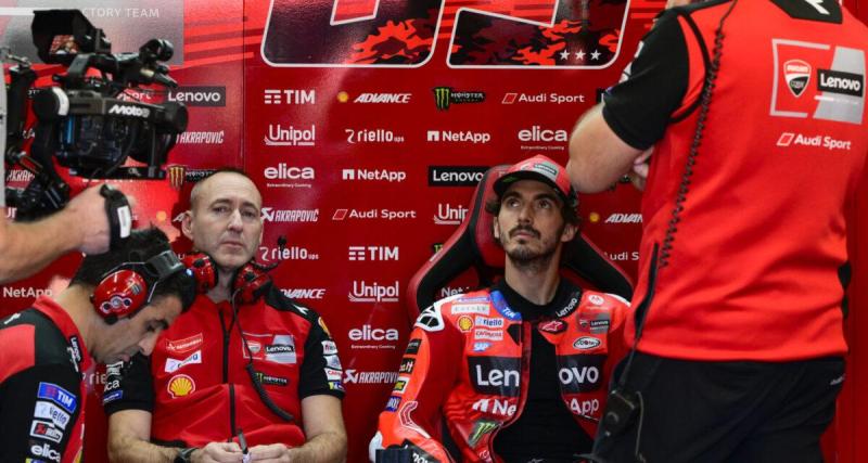  - Ducati : Francesco Bagnaia dans le mal depuis le début