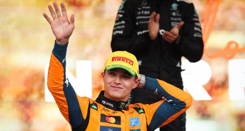  - F1: Lando Norris rejoint un cercle très fermé après un 17ᵉ podium en 2025