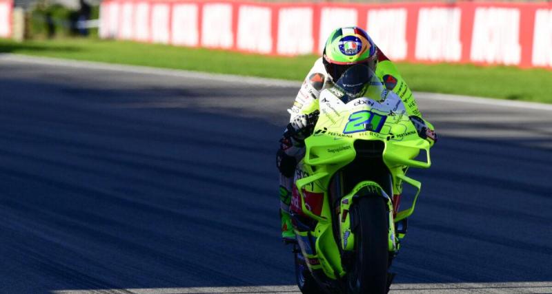  - GP de Valence : crash sur la grille de départ