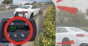 Flashé à 203 km/h au lieu de 90, un chauffard interpellé : "Des comportements irresponsables"