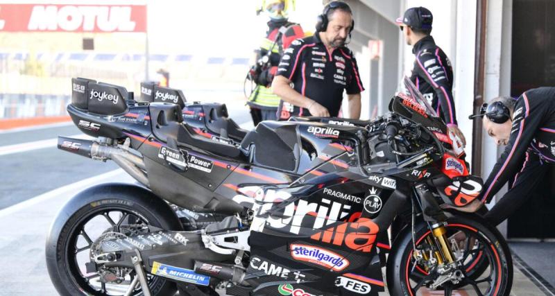  - Aprilia : la priorité de l'écurie est connue et ce n'est pas Jorge Martín !