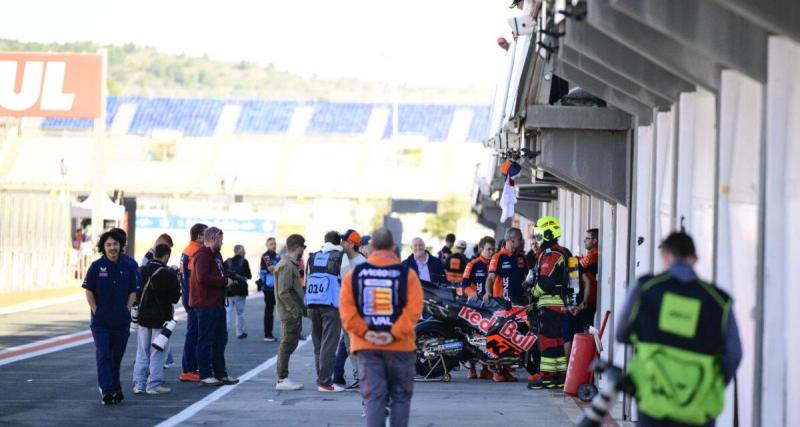  - MotoGP : les tests à Valence gâchés complètement à cause des conditions météorologiques