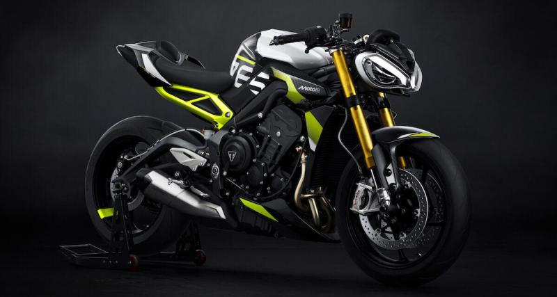 Triumph Street Triple Moto2 (2026), les Grands Prix dans le garage