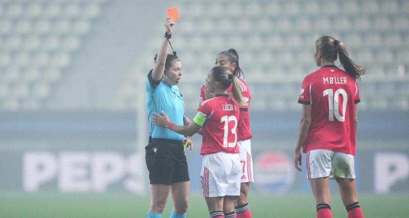  - Ligue des Champions (F) : le Paris FC en supériorité numérique et devant Benfica à la pause