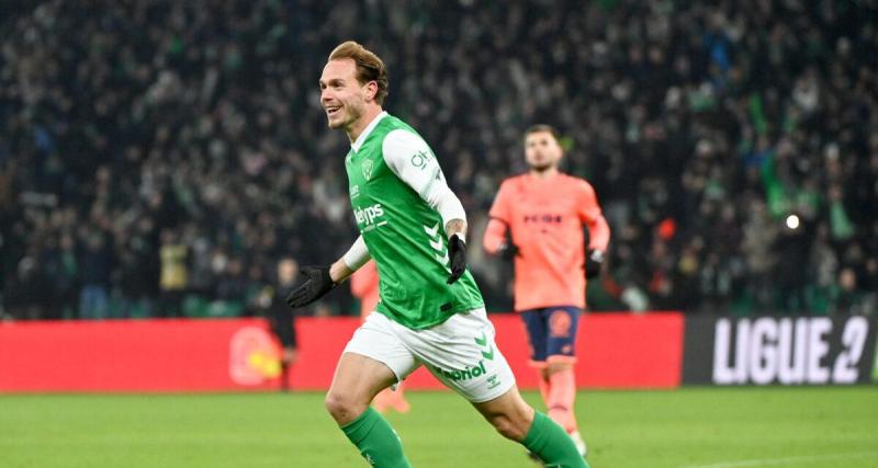  - Ligue 2 : à la pause, Saint-Étienne mène face à Nancy