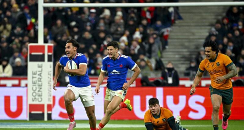  - XV de France : les Bleus se font peur mais font exploser l’Australie, Bielle-Biarrey et Gourgues à la fête