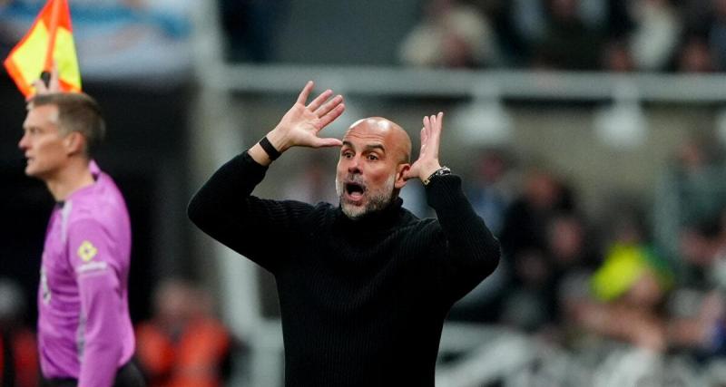  - Manchester City : le sale geste de Guardiola à un caméraman après la défaite à Newcastle