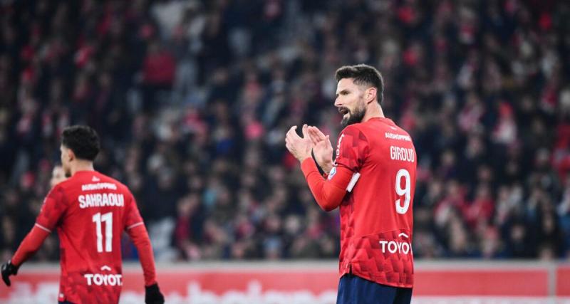  - Lille : double buteur face au Paris FC, Olivier Giroud égale un record des années 40