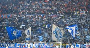 OM : des supporters phocéens entonnent un chant anti-PSG sur le Vieux Port ... avec des supporters de Newcastle