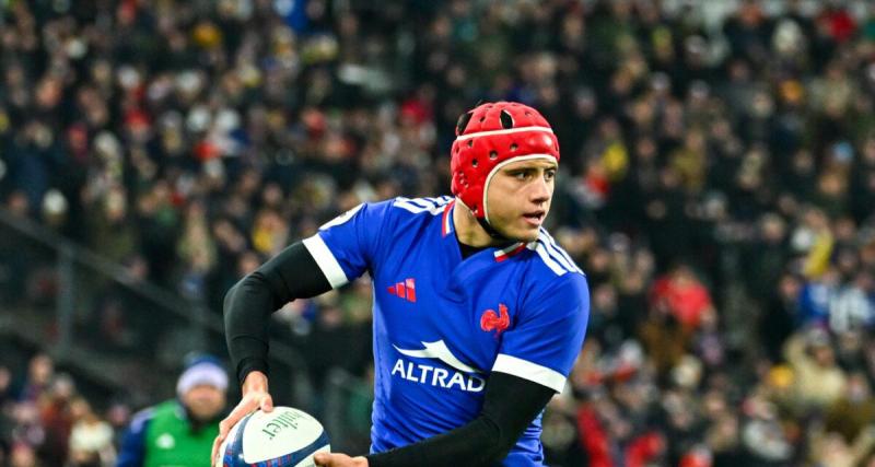  - XV de France : « Libéré, inspiré, concerné », un jeune ailier gagne du terrain en Bleu