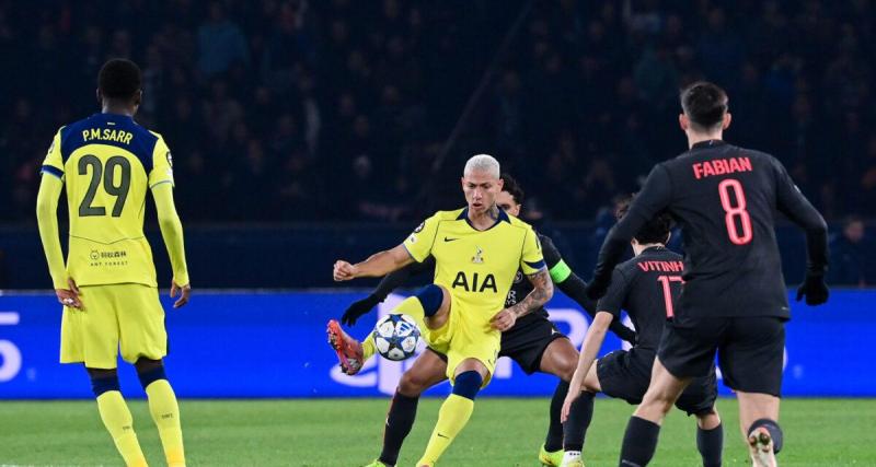  - Le PSG répond à Tottenham juste avant la mi-temps
