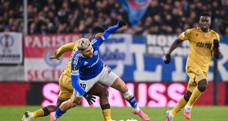  - Ligue Conférence : Strasbourg en difficulté face à Crystal Palace à la mi-temps