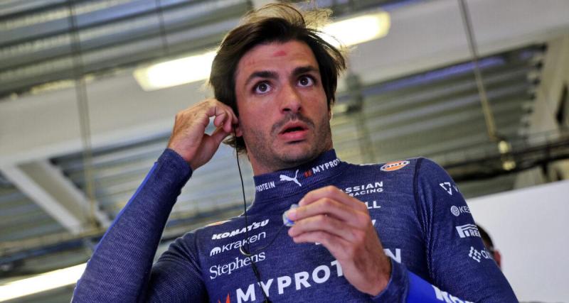  - Williams: Carlos Sainz se satisfait de sa huitième place