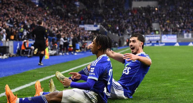  - Strasbourg logiquement devant Brest à la mi-temps