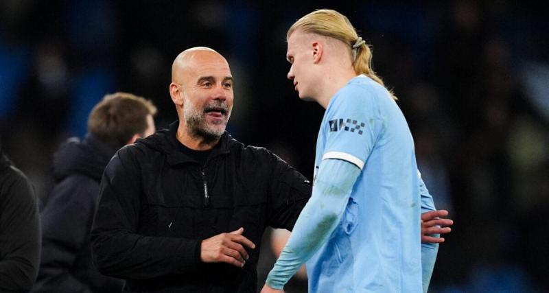  - Manchester City : l'échange musclé entre Haaland et Guardiola après Leeds