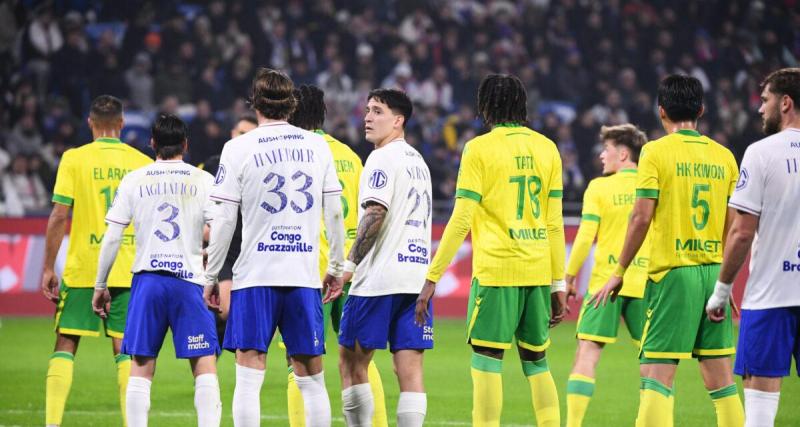  - Ligue 1 : à la pause, l'OL ne trouve pas la solution face à Nantes