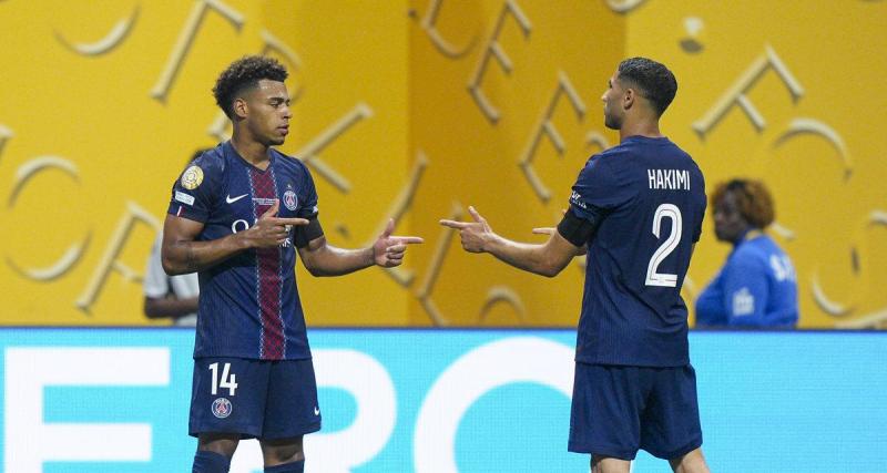  - PSG : Hakimi taquin avec Doué, la belle révélation