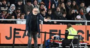 Nice : "Je n'arrive pas à faire un groupe", Franck Haise désemparé après la défaite à Lorient
