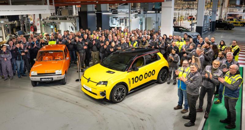  - Déjà 100 000 Renault 5 produites à Douai après un an de commercialisation