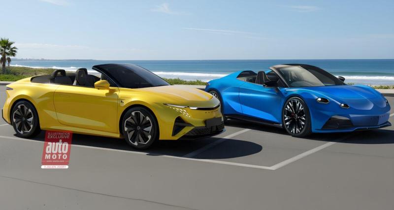 Alpine prépare deux cabriolets électriques aux approches différentes