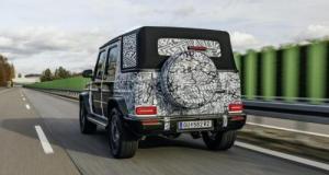 Mercedes confirme l’arrivée d’un Classe G cabriolet, encore en plein développement