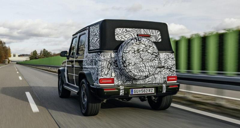  - Mercedes confirme l’arrivée d’un Classe G cabriolet, encore en plein développement