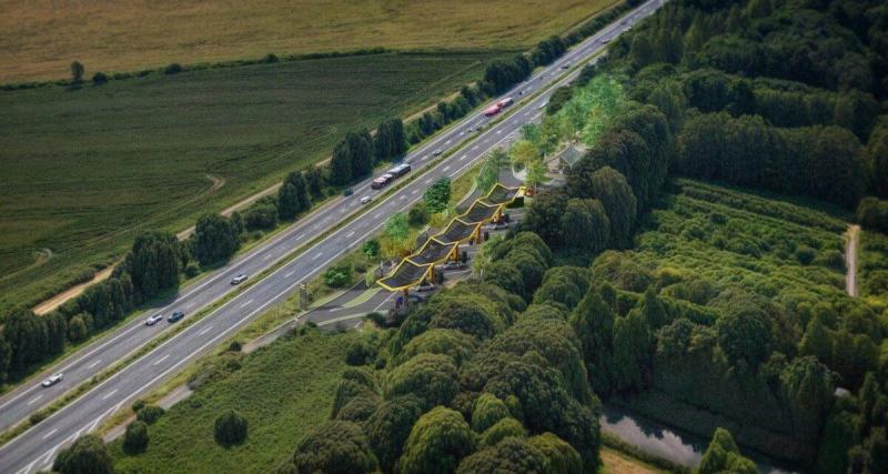  - Fastned installe des bornes de recharge mais pas de pompe à essence sur cette aire