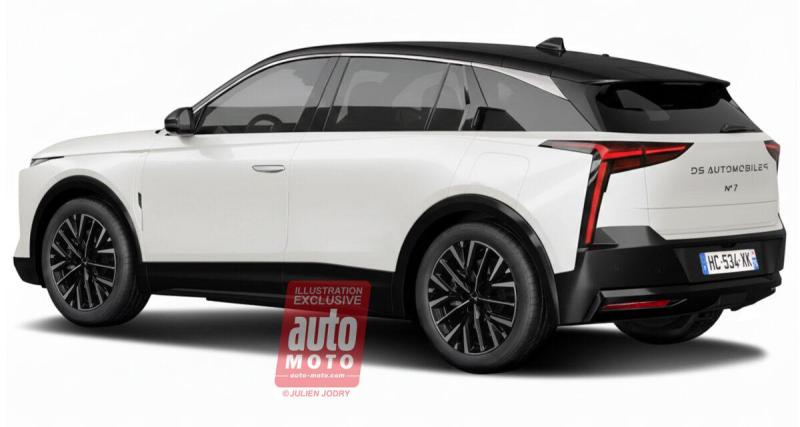  - SCOOP DS N°7 : la fuite de brevets de style révèle le look quasi-définitif du SUV remplaçant du DS 7