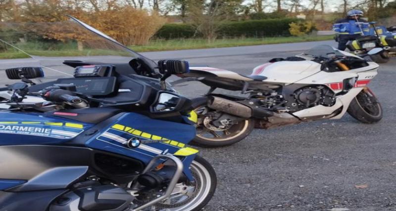  - Flashé à 245 km/h et positif au THC : un motard arrêté et logiquement dépouillé de tous ses biens