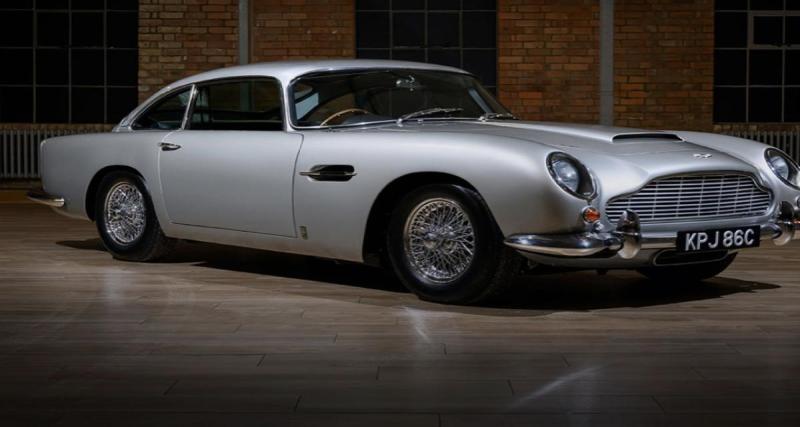 Une Aston Martin acheté pour 900 £ devenue un trésor automobile