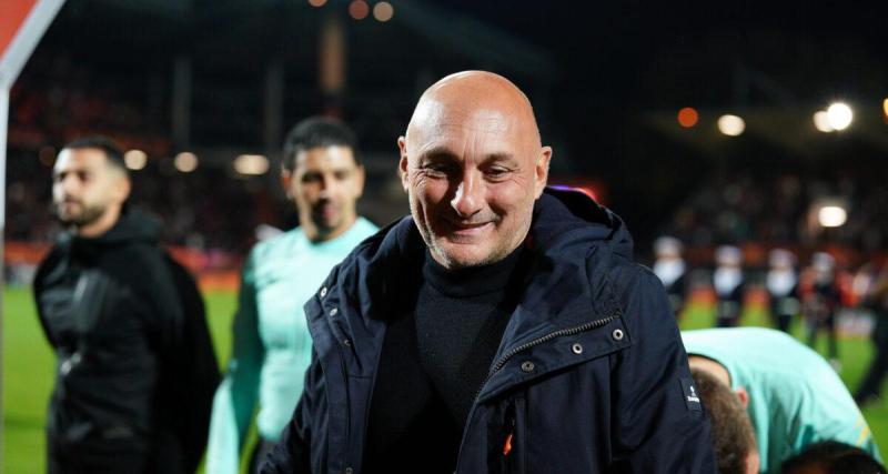  - Olivier Pantaloni (Lorient) après le succès contre l'OL : "On est dans les clous pour le maintien"