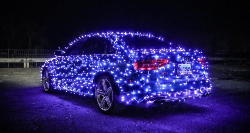  - Mettre des guirlandes sur sa voiture, c'est légal à Noël ?