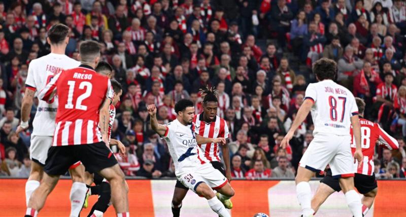  - Le PSG tenu en échec à la pause à Bilbao