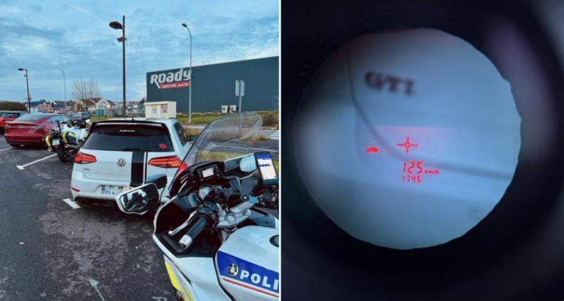  - Flashée à 125 km/h au lieu de 50 : une conductrice perd immédiatement son permis