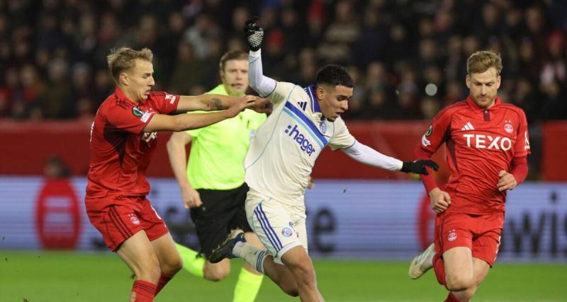  - Ligue Conférence : à la pause, Strasbourg vire en tête face à Aberdeen