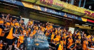 McLaren: Lando Norris célébré comme un roi par l'écurie