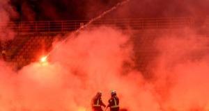 Foot amateur : la tribune de la Maladrerie OS ravagée par les flammes