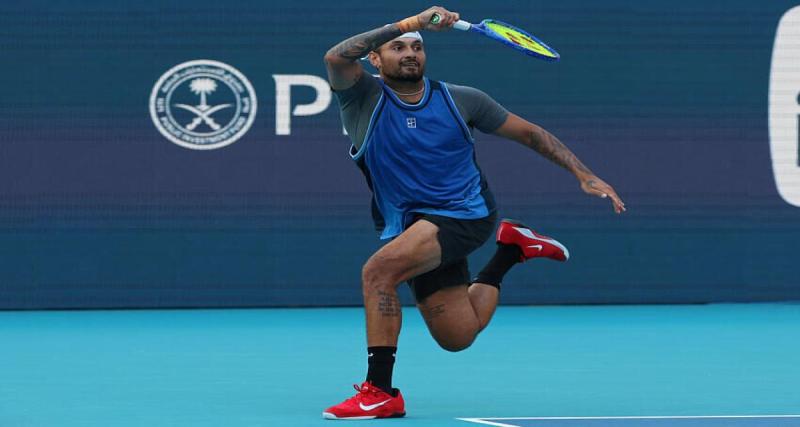  - Open d'Australie : une alerte sérieuse pour Nick Kyrgios
