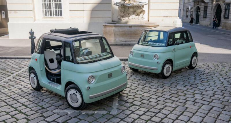  - Au pays de la démesure et des pick-ups XXL, Fiat va lancer la Topolino, plus petite voiture de son catalogue