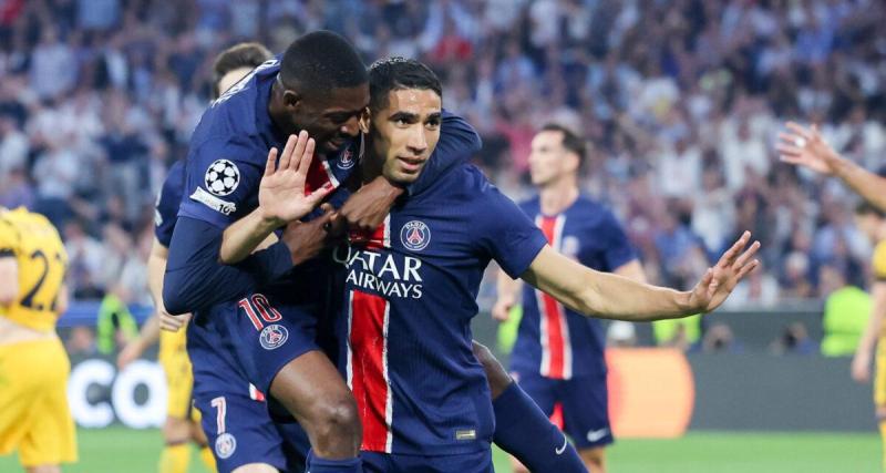  - PSG : Hakimi à préféré Mbappé à Dembélé, grosse surprise