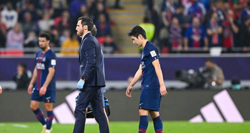 PSG : gros coup dur pour Paris, Lee Kang-In sorti sur blessure contre Flamengo