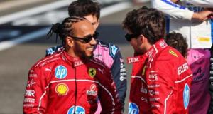 Ferrari : la réponse malicieuse d'Hamilton au sujet de Leclerc et de son avantage en 2025