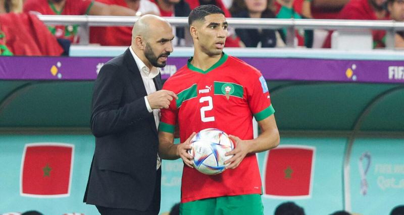  - PSG, Maroc : Regragui a déjà une date de retour en tête pour Hakimi, qui a fait son comeback à l'entraînement collectif