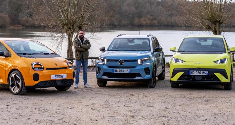 La Renault Twingo se confronte déjà aux Citroën ë-C3 et BYD Dolphin Surf
