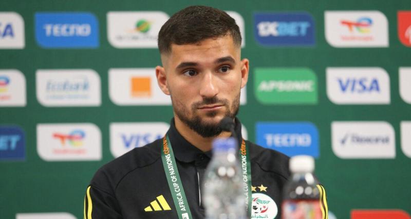  - CAN 2025 : Houssem Aouar forfait avec l'Algérie, un milieu de Ligue 1 le remplace
