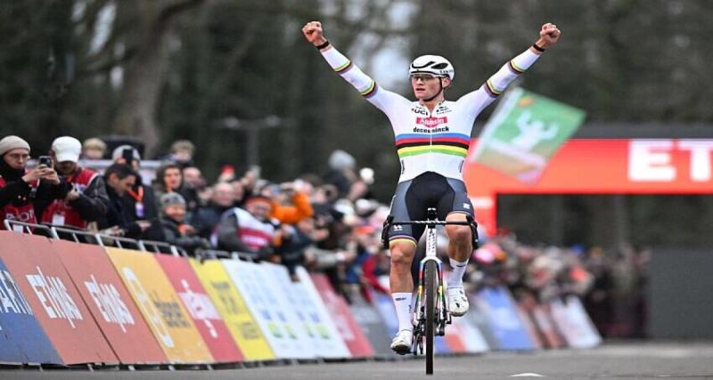  - Cyclo-cross : Mathieu Van Der Poel en démonstration à Anvers, désillusion pour Wout van Aert