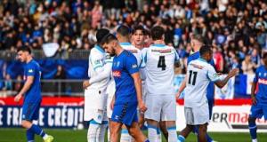 L’OM devant mais pas à l'abri à la pause à Bourg-en-Bresse